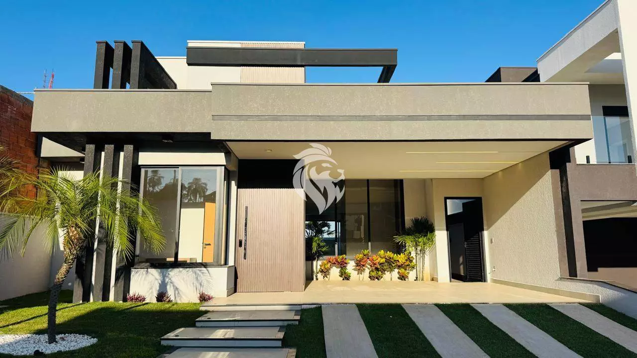 Casa contemporânea com 3 suítes no Villa Sapezal em Indaiatuba/SP